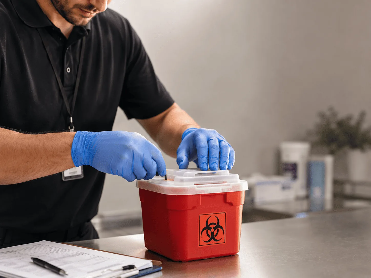 Why choose Sharps Waste Disposal in Clarington, OH